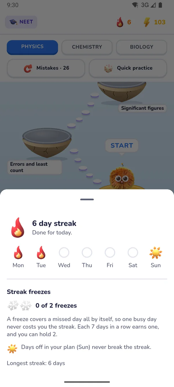 The streak